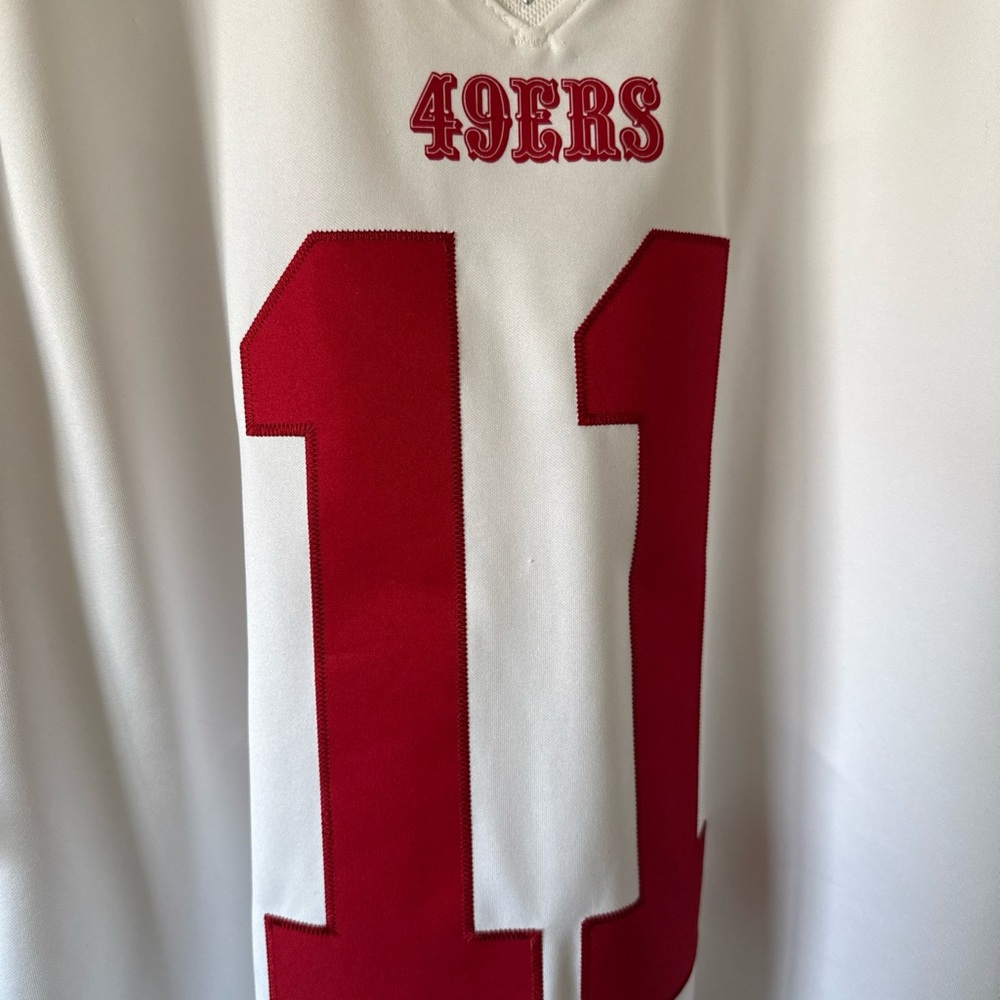 Men’s Nike Brandon Aiyuk #11 San Francisco 49ers Vapor Lmtd Jersey Sz L - RARE - Picture 2 of 6